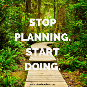 STOP PLANNING